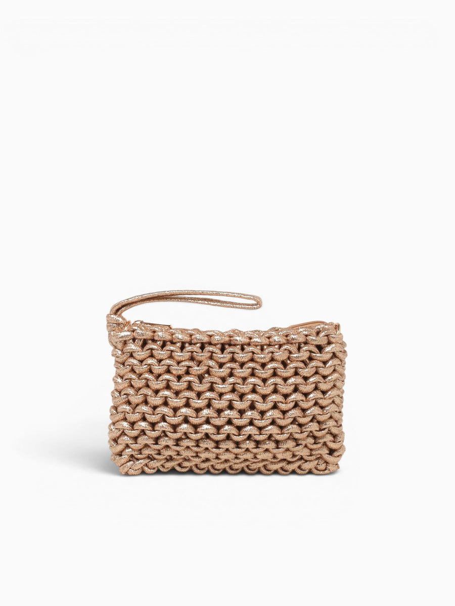 Melanie Clutch Gold Gold
