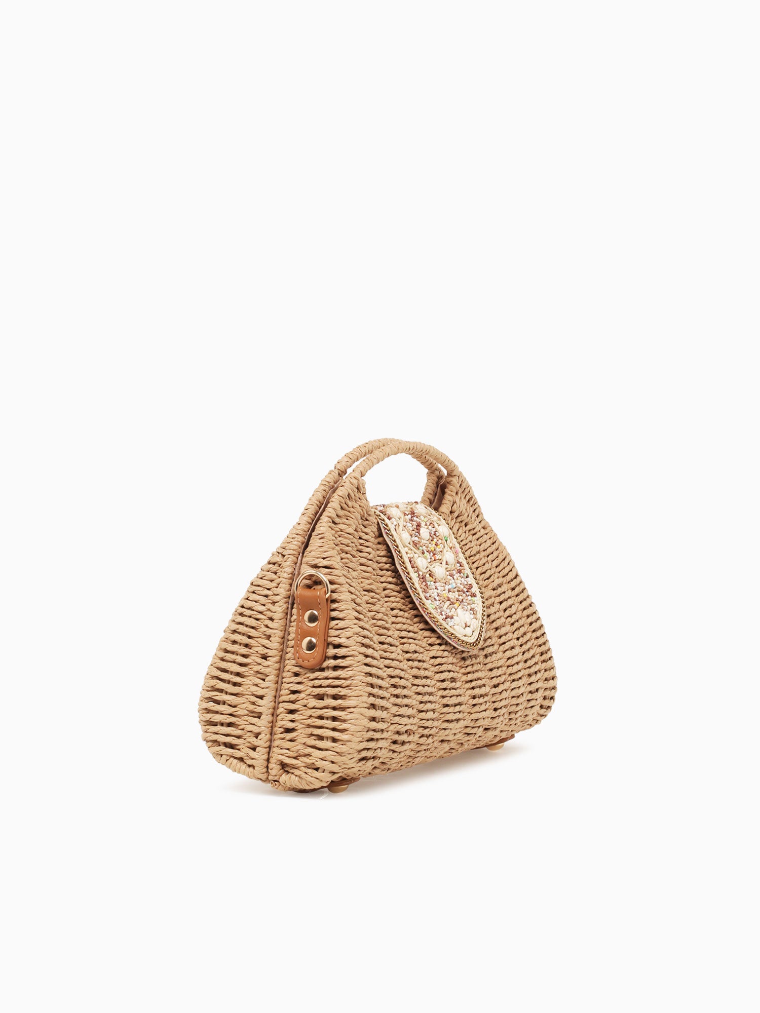 Jasmine Top Handle Brown Brown