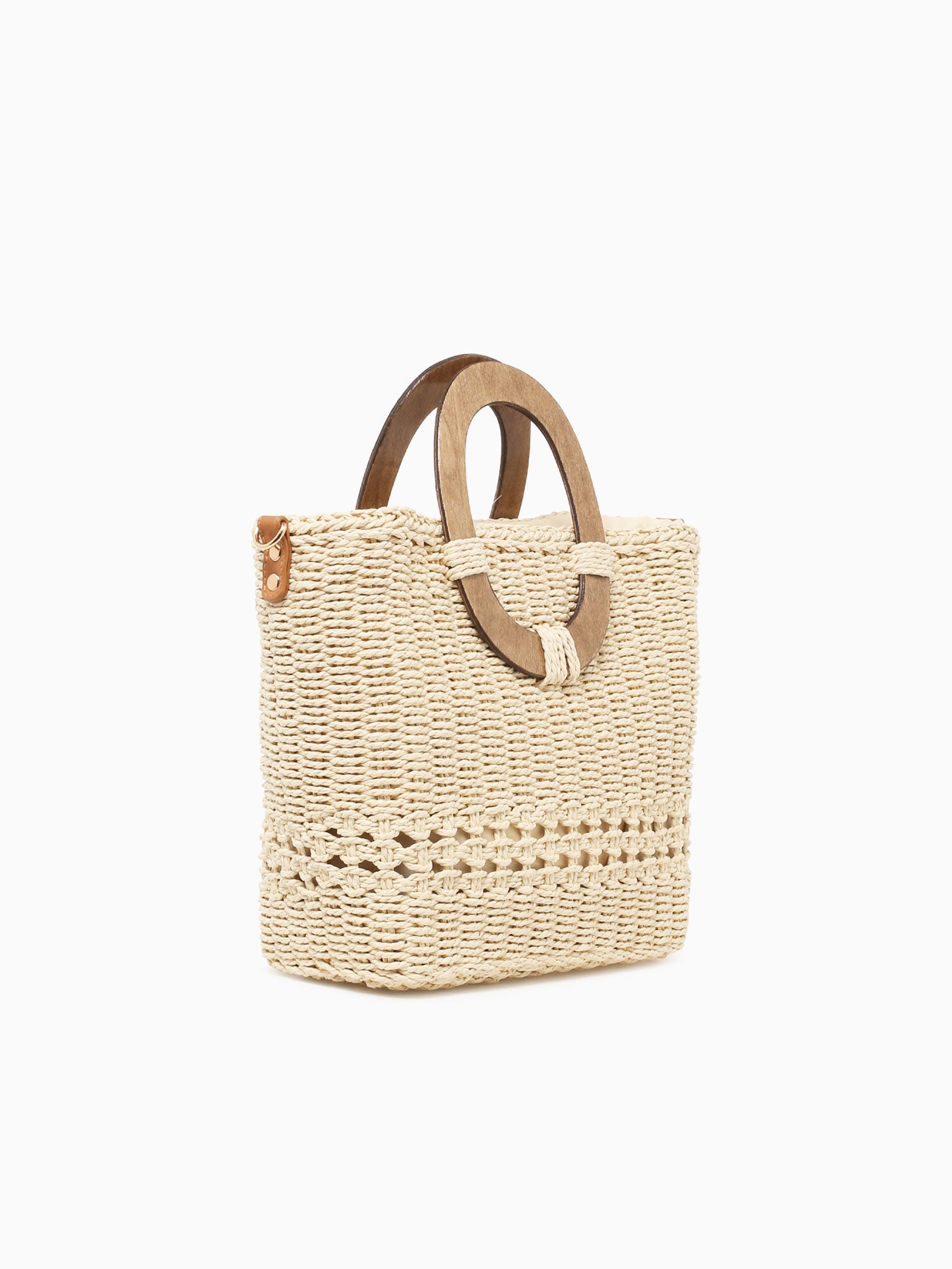 Summer Top Handle White White