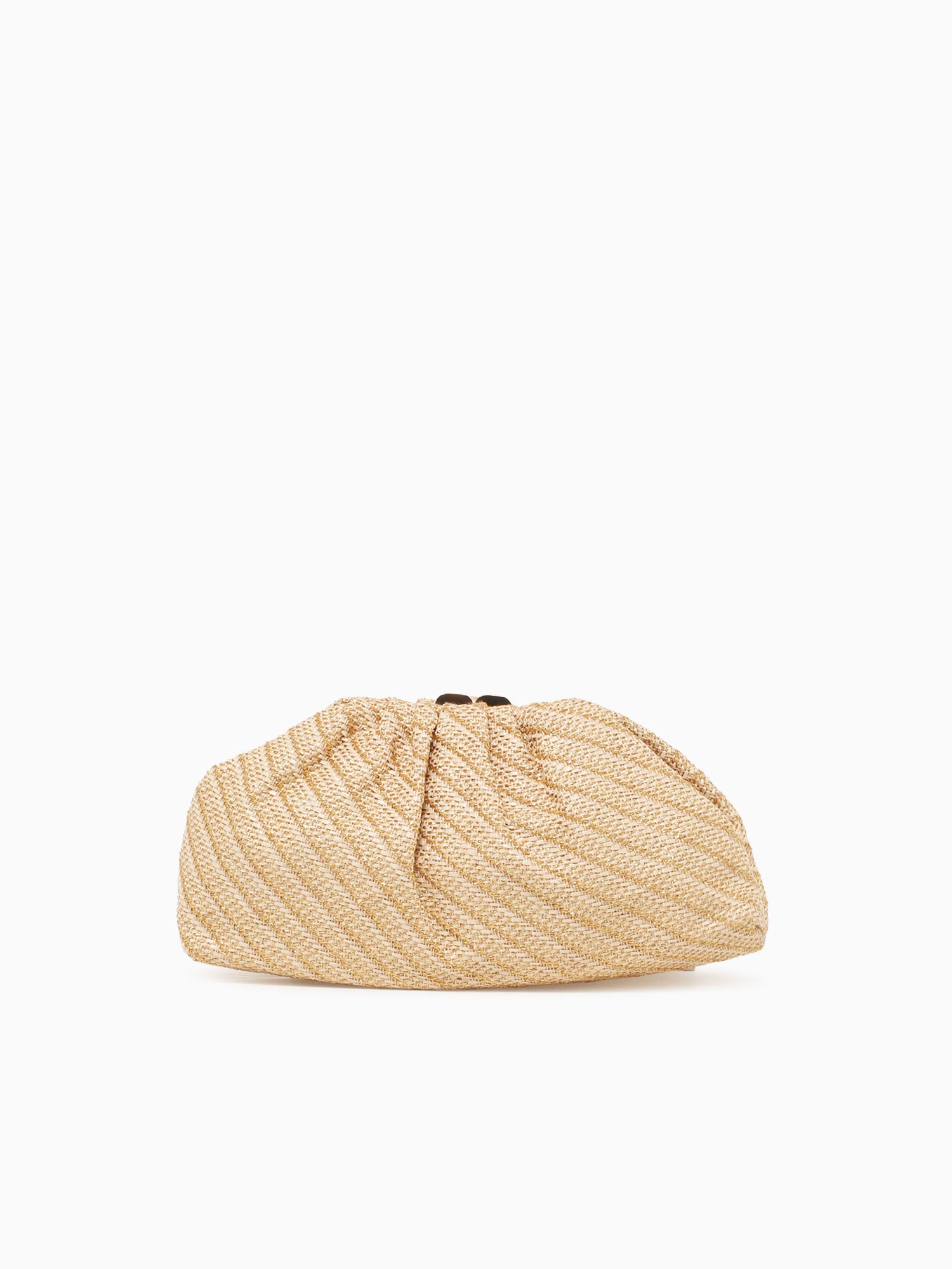 Clover Clutch Beige Multi Beige