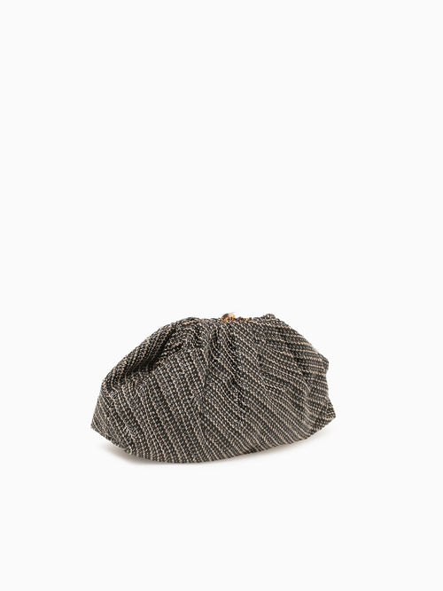 Clover Clutch Black Multi Black