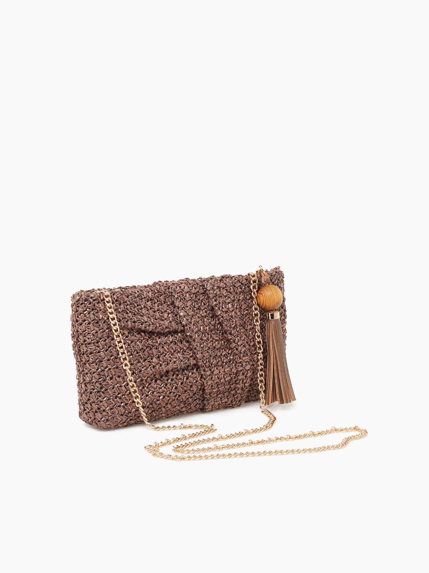 Willow Clutch Brown Brown