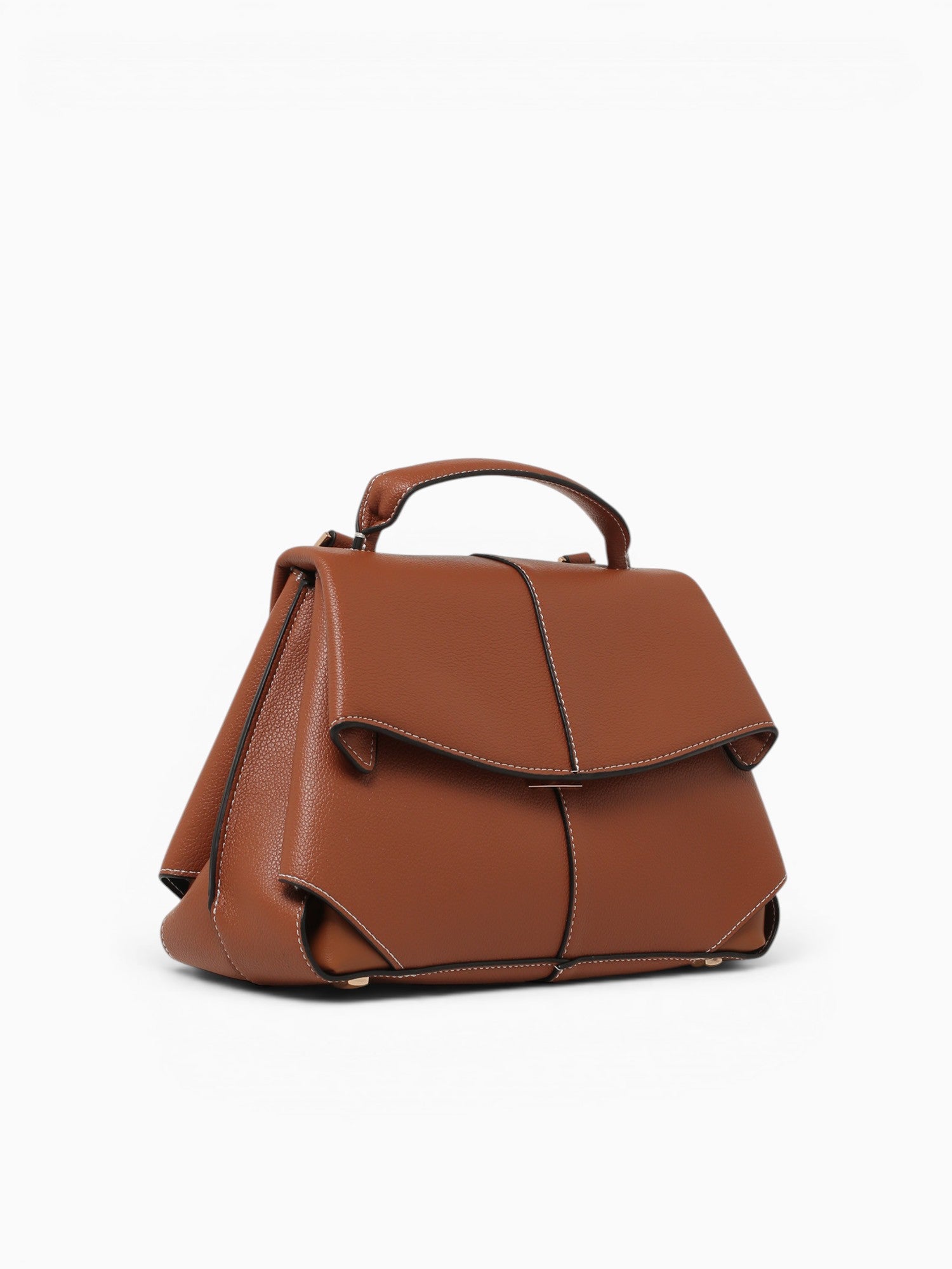 Paulina Top Handle Brown Brown