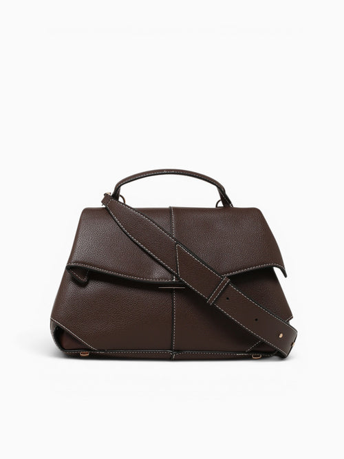 Paulina Top Handle Brown