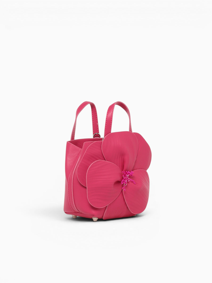 Amapola Top Handle Fuschia Pink