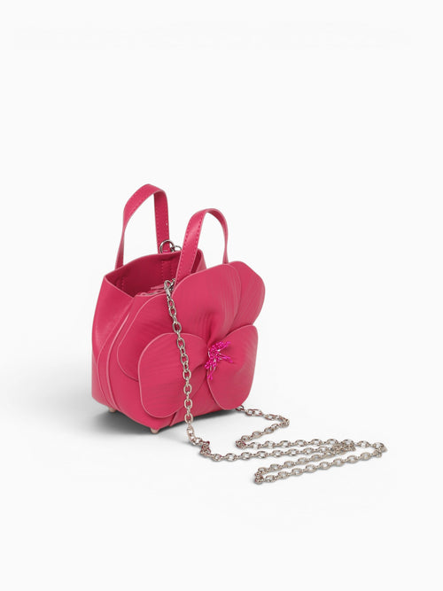 Amapola Top Handle Fuschia Pink