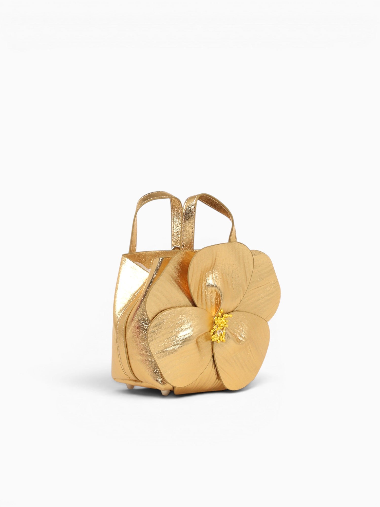 Amapola Top Handle Gold Gold