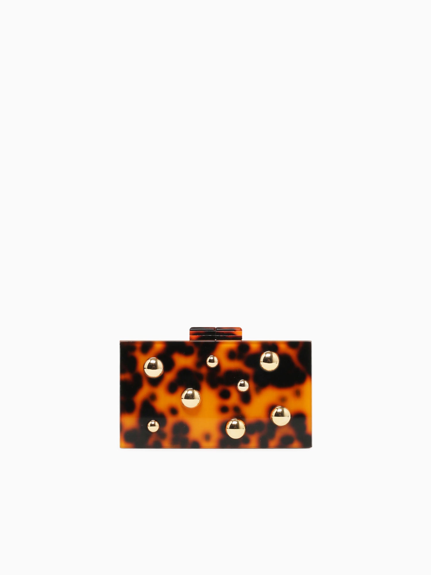 Solaris Box Bag Leopard Black Brown