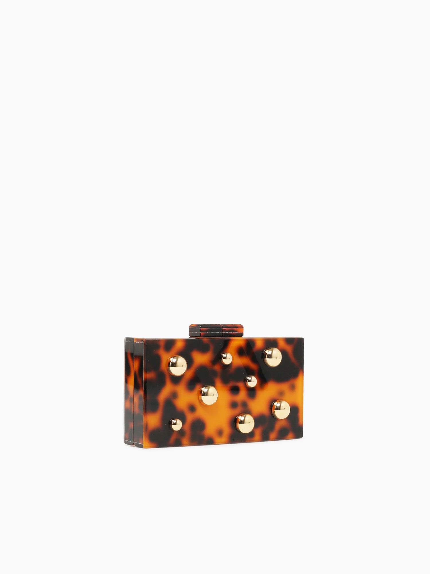 Solaris Box Bag Leopard Black Brown
