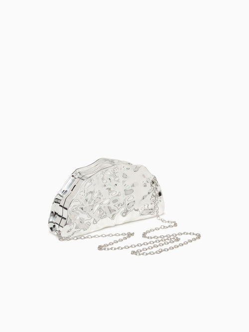 Azura Box Bag Silver Silver