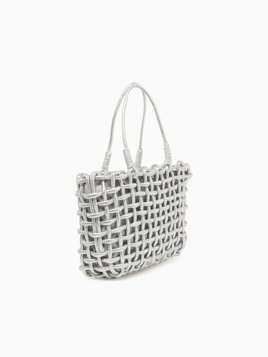 Camelia Tote Silver Silver