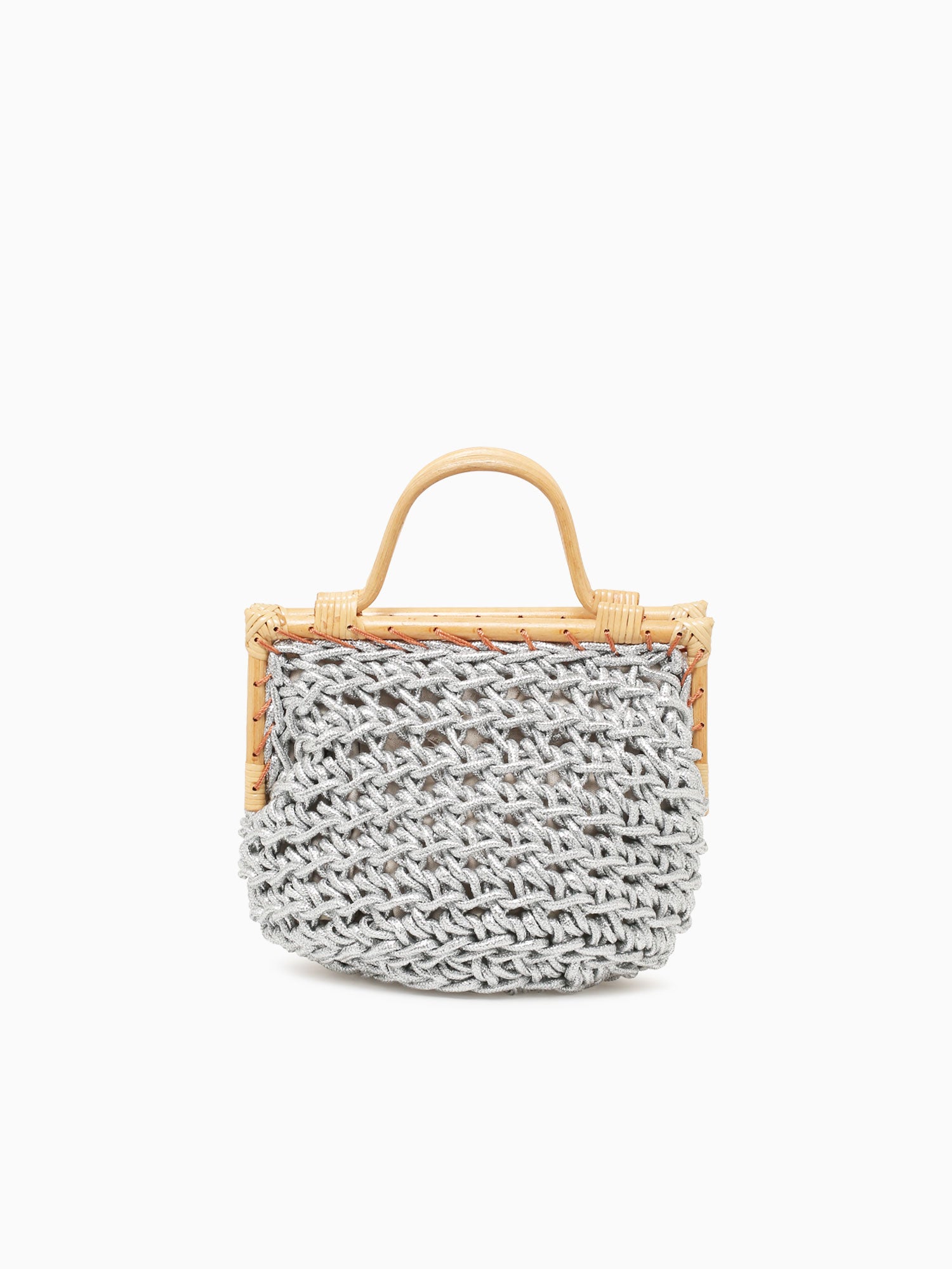 Lasey Top Handle Silver Silver