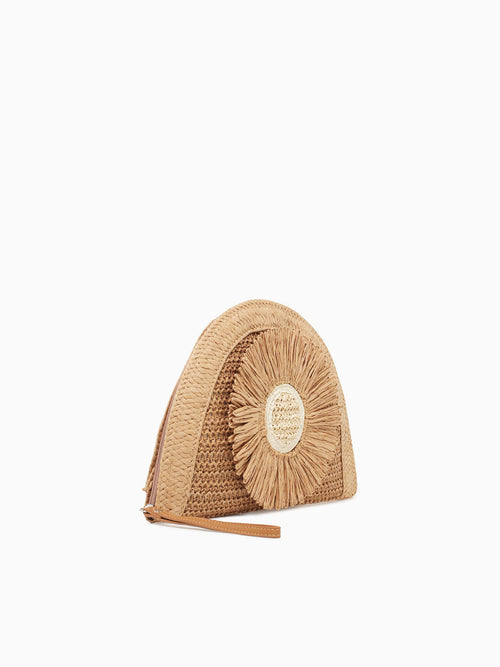 Clementine Clutch Beige Beige