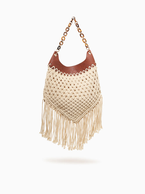 Delia Shoulder Bag Beige Beige