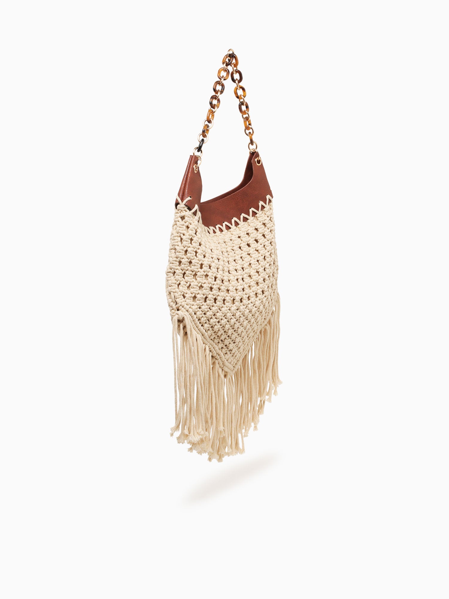 Delia Shoulder Bag Beige Beige