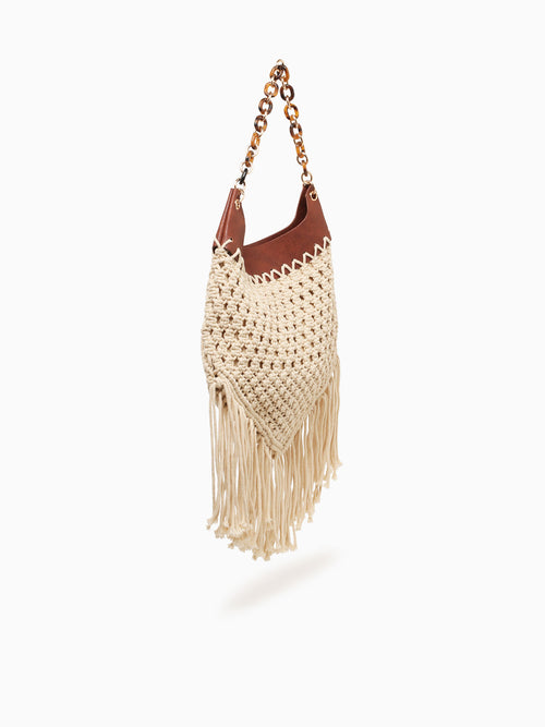 Delia Shoulder Bag Beige Beige