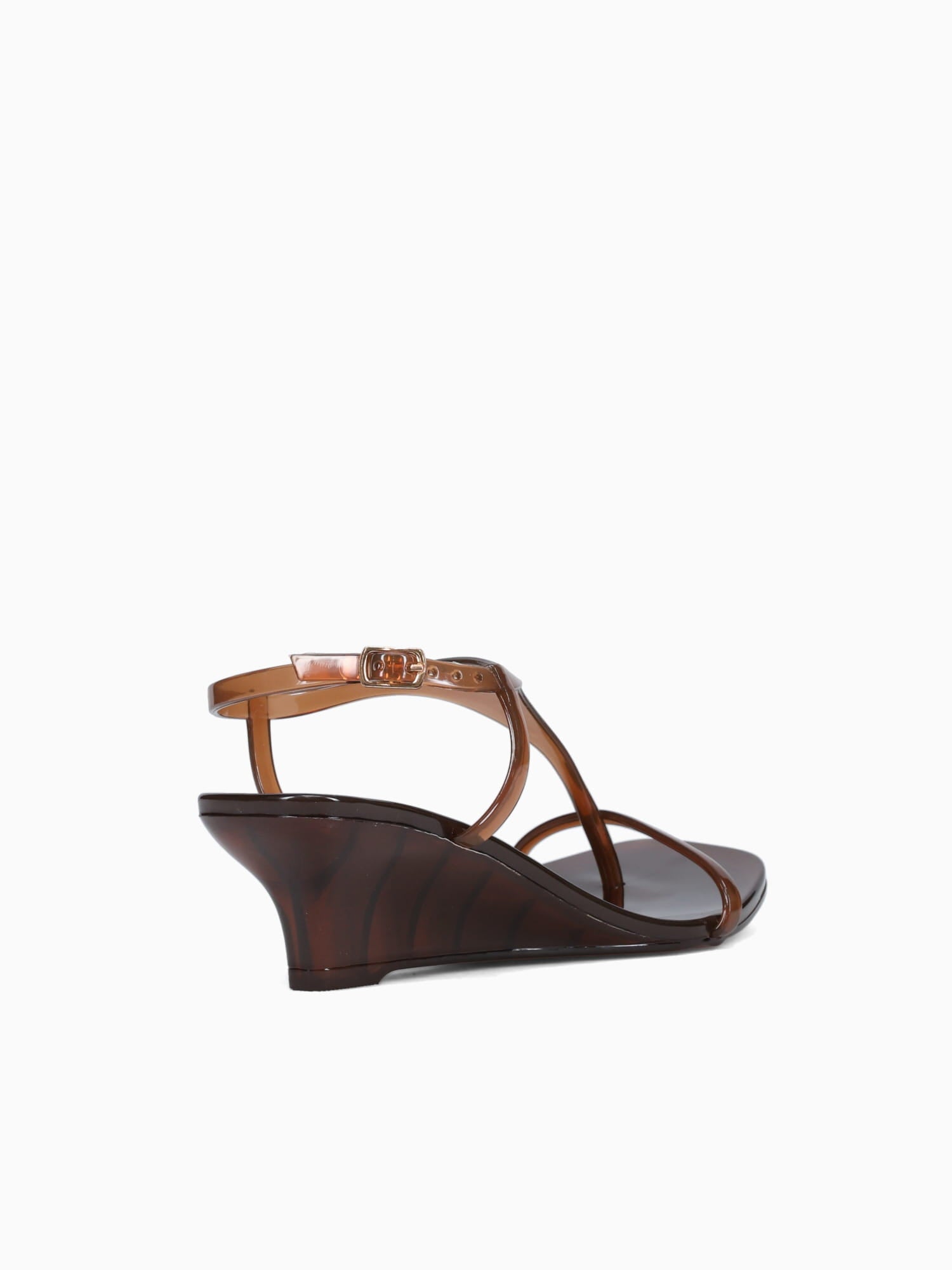 Gigi Brown Clear Vinyl Brown / 5 / M