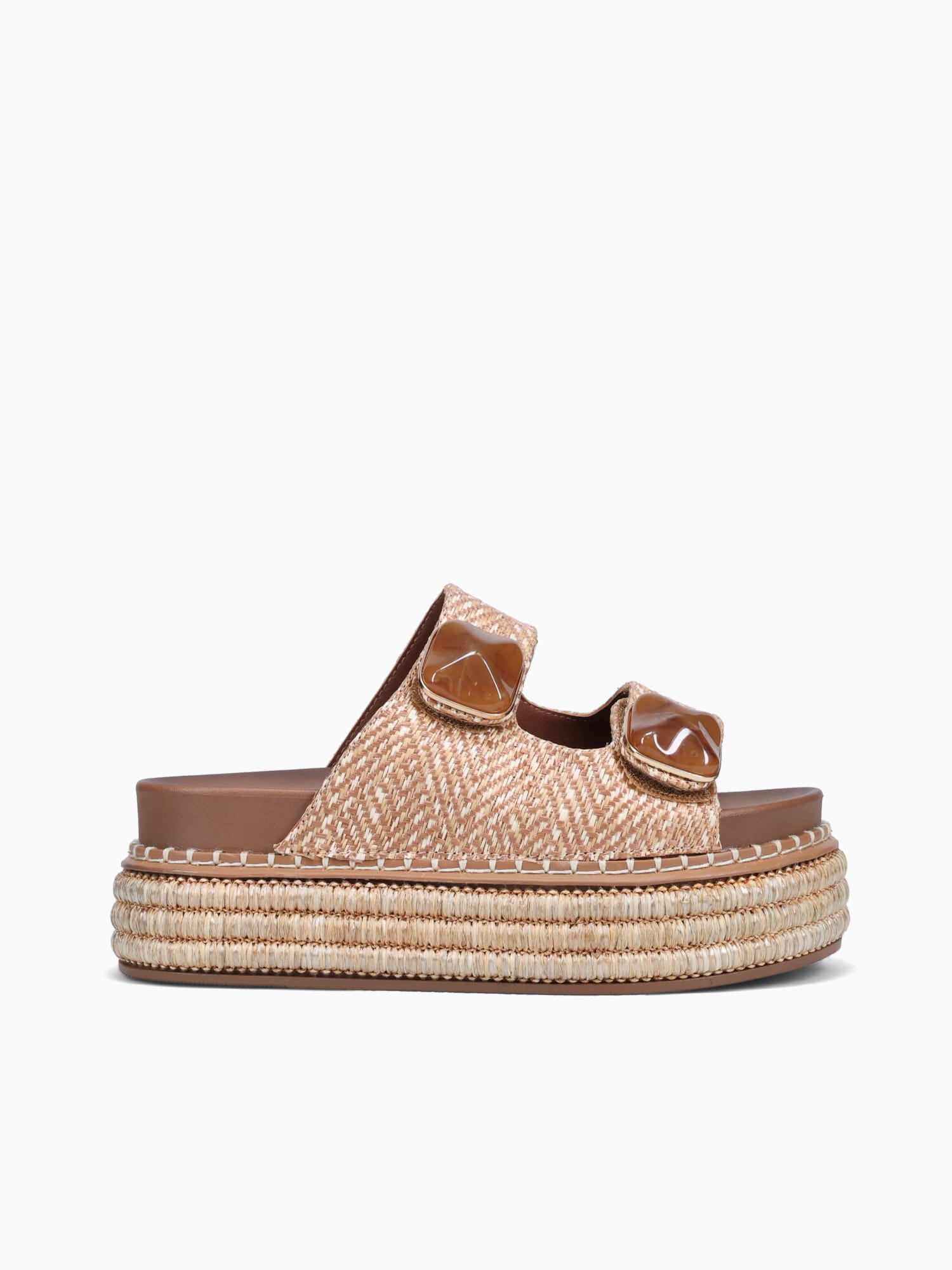Isbelia Beige Raffia Beige / 5 / M