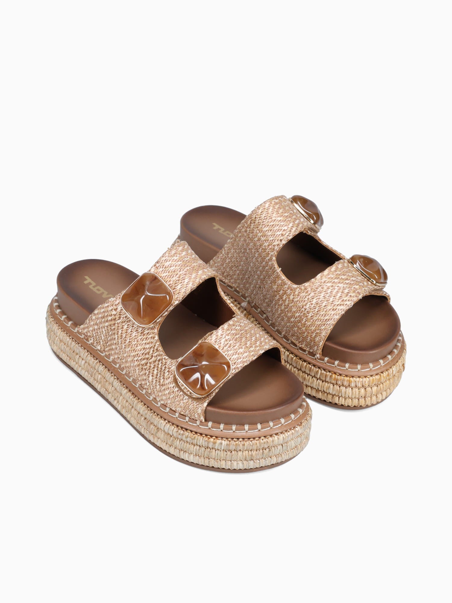 Isbelia Beige Raffia Beige / 5 / M