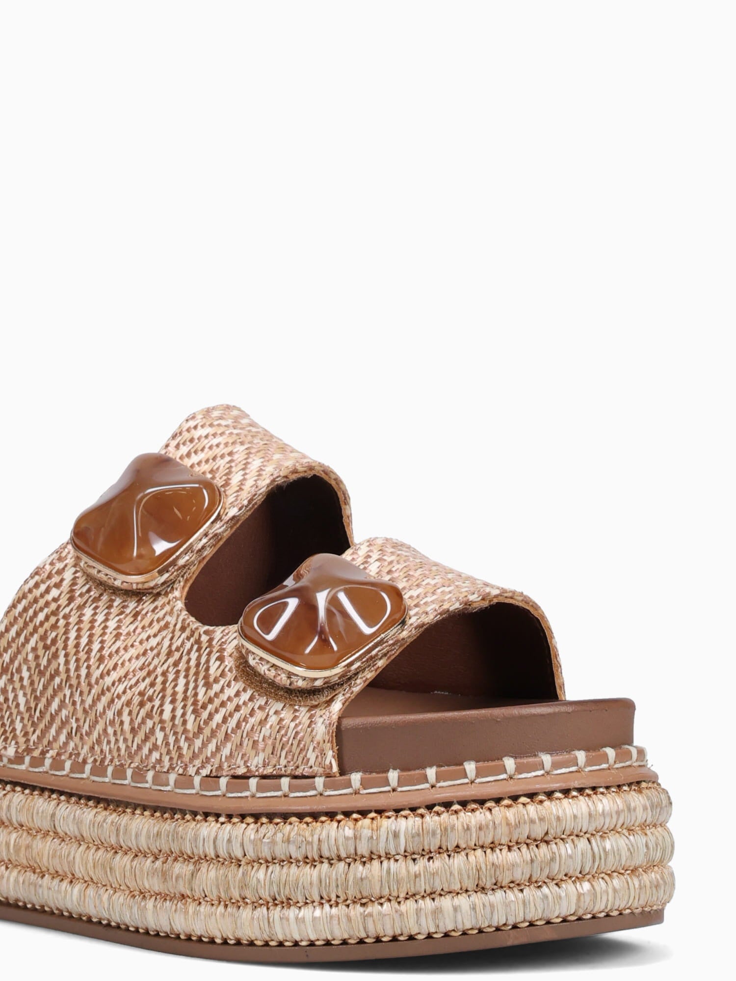 Isbelia Beige Raffia Beige / 5 / M