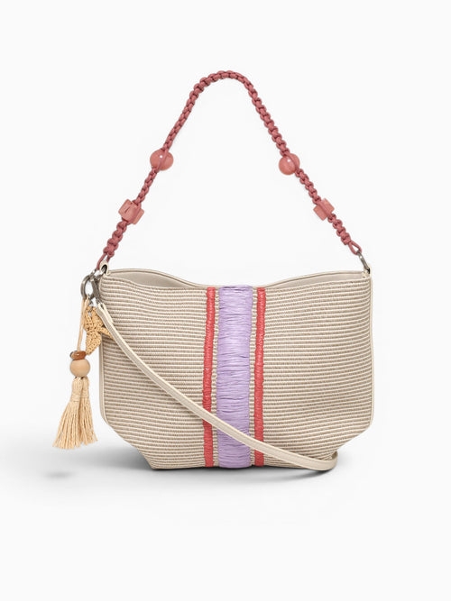 Cali Shoulder Bag Pink Multi Pink Multi