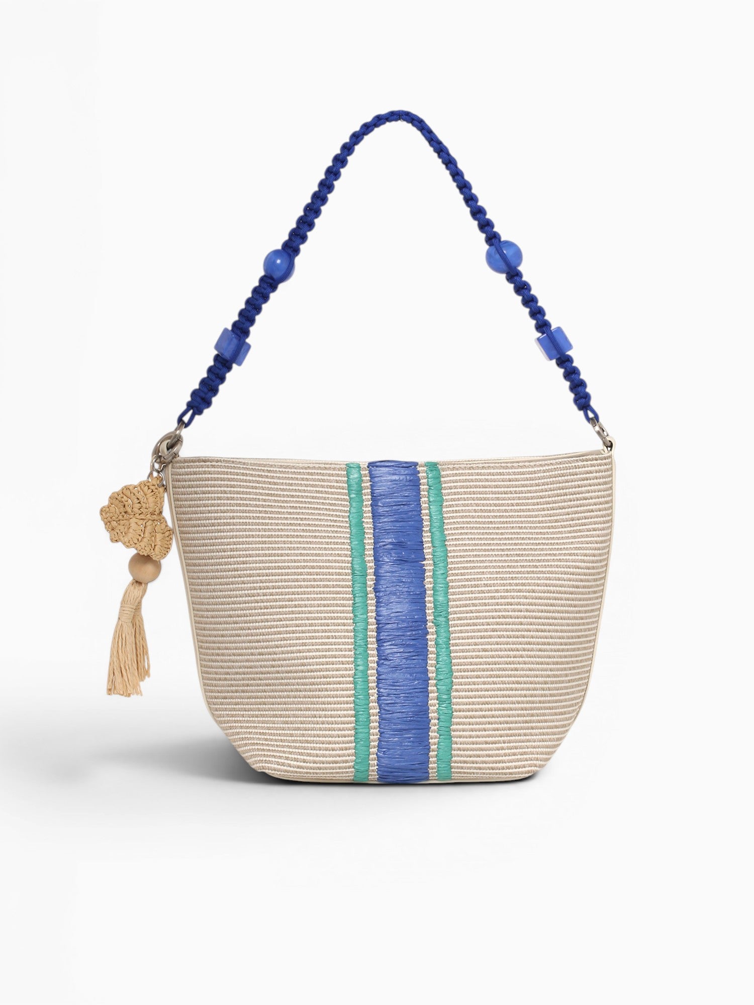 Cali Shoulder Bag Blue Multi Blue Multi