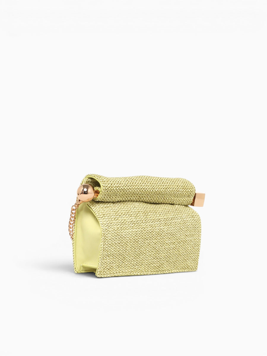 Birch Clutch Green Beige