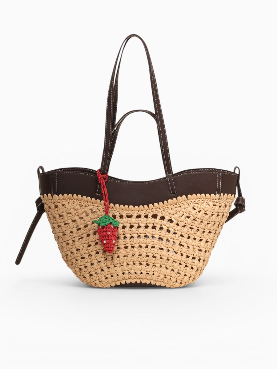 Strawberry Bag Charm Red