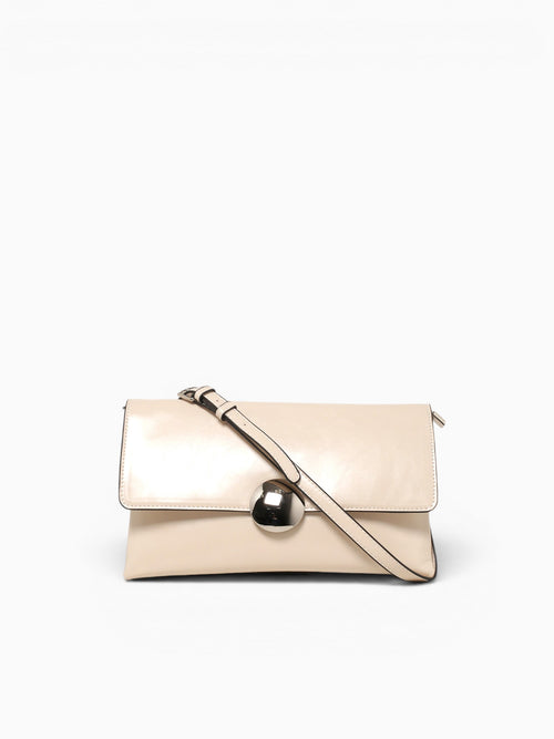 Delia Clutch Off White Pat