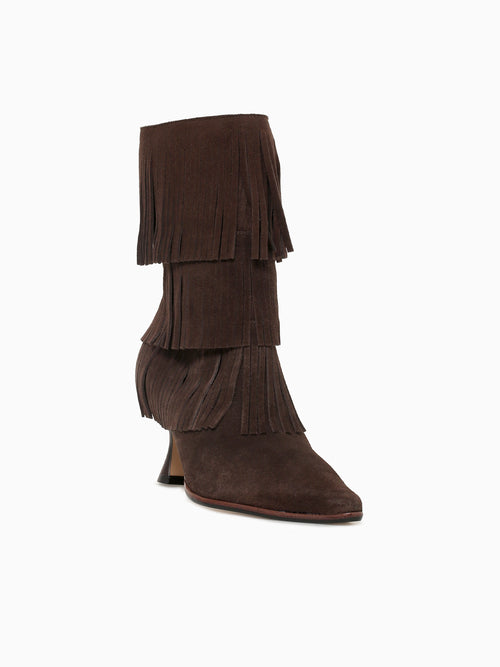 Calixta Espresso Camurcao Couro Brown / 5 / M