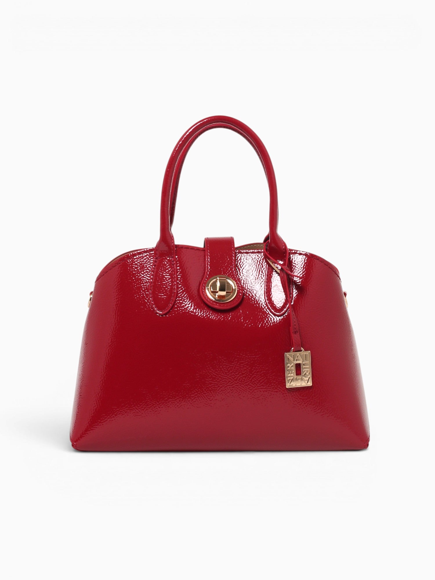 Grace Top Handle Red Pat Red