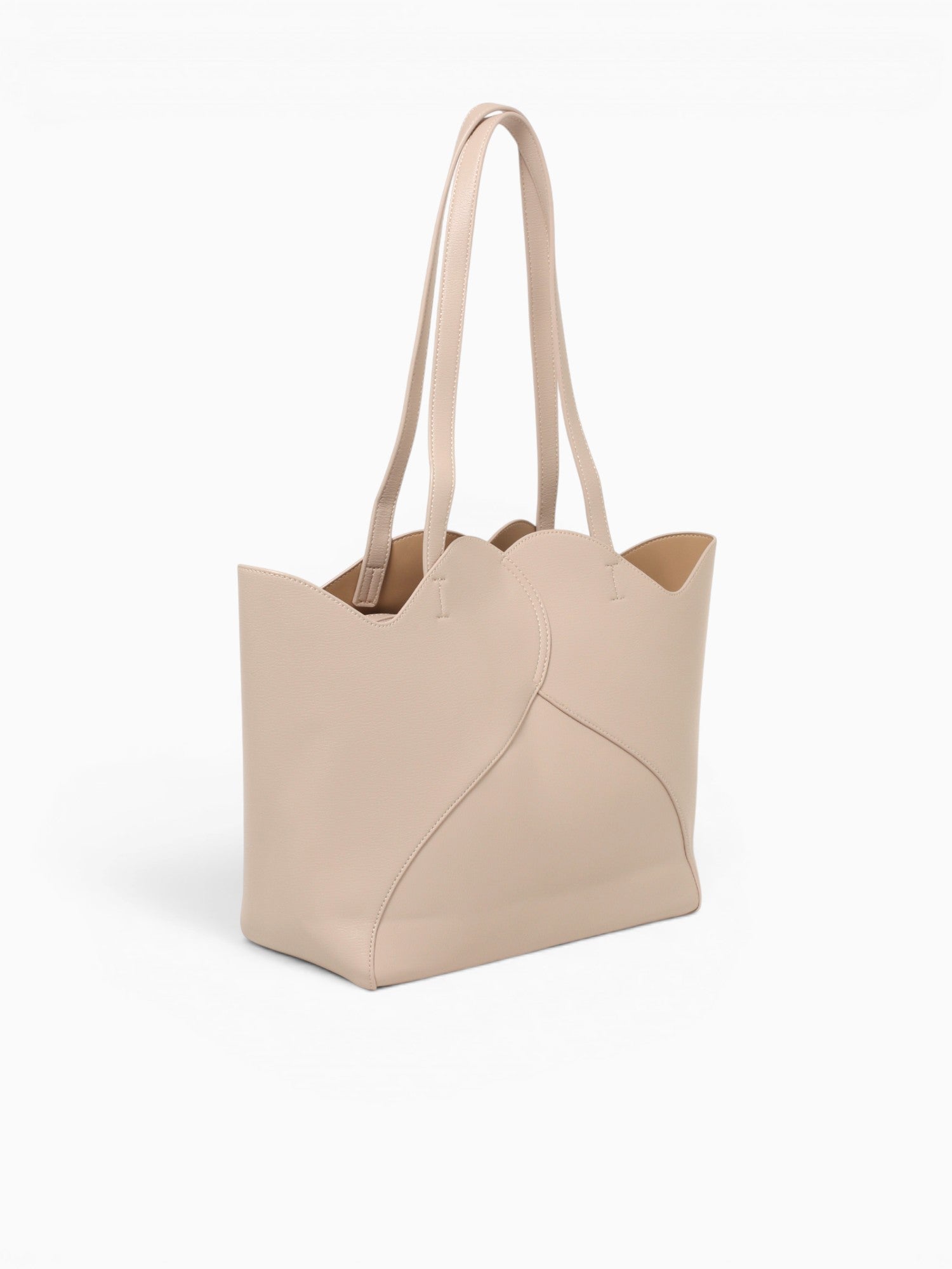 Curved Tote Off White Off White