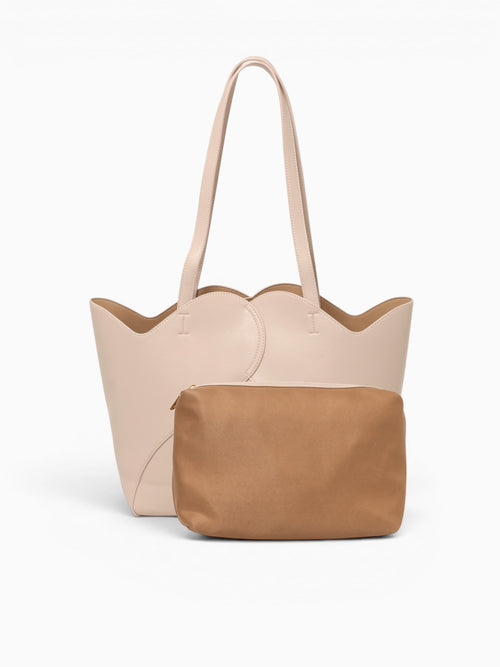 Curved Tote Off White Off White