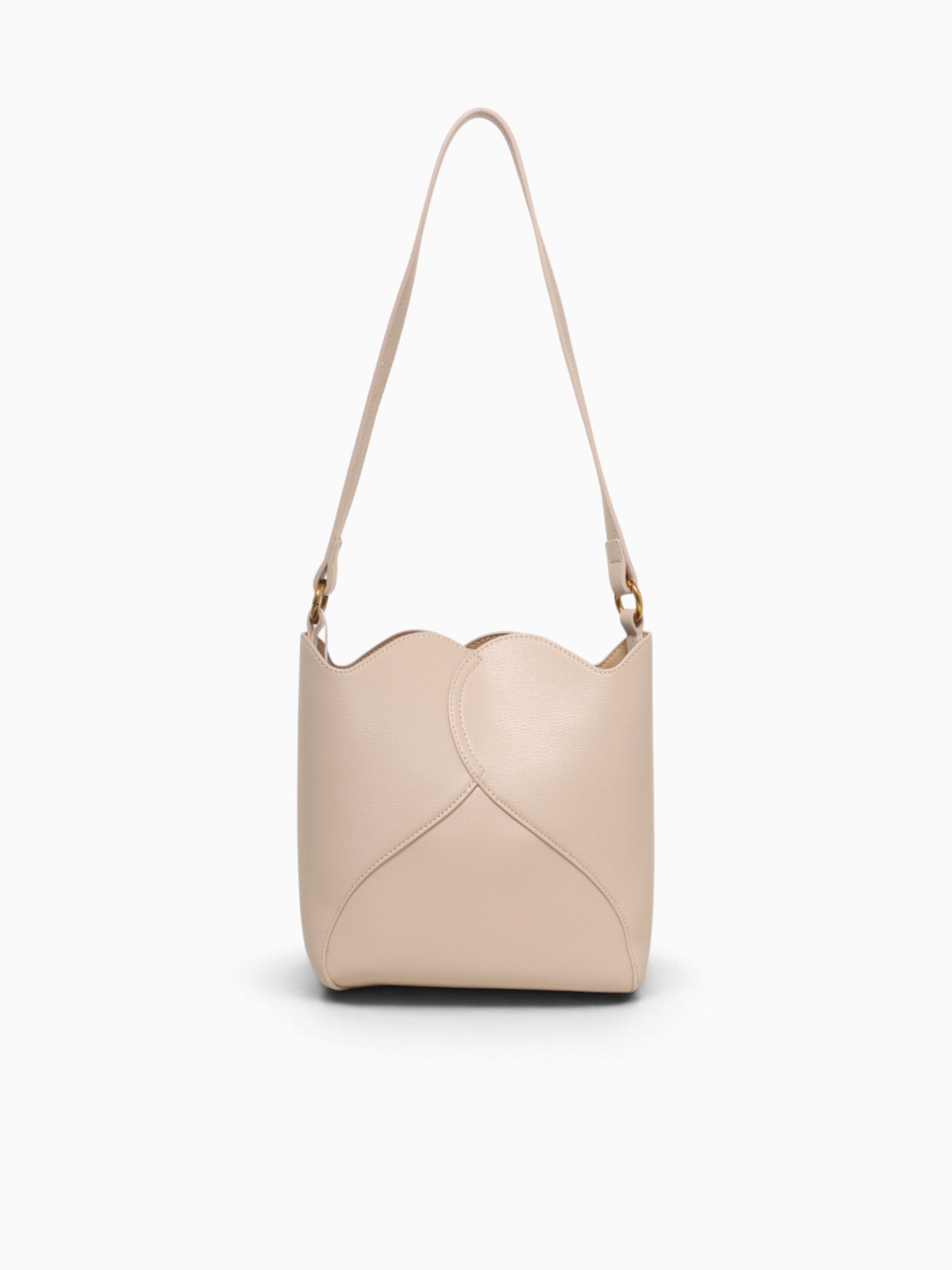 Curved Shoulder Bag Off White