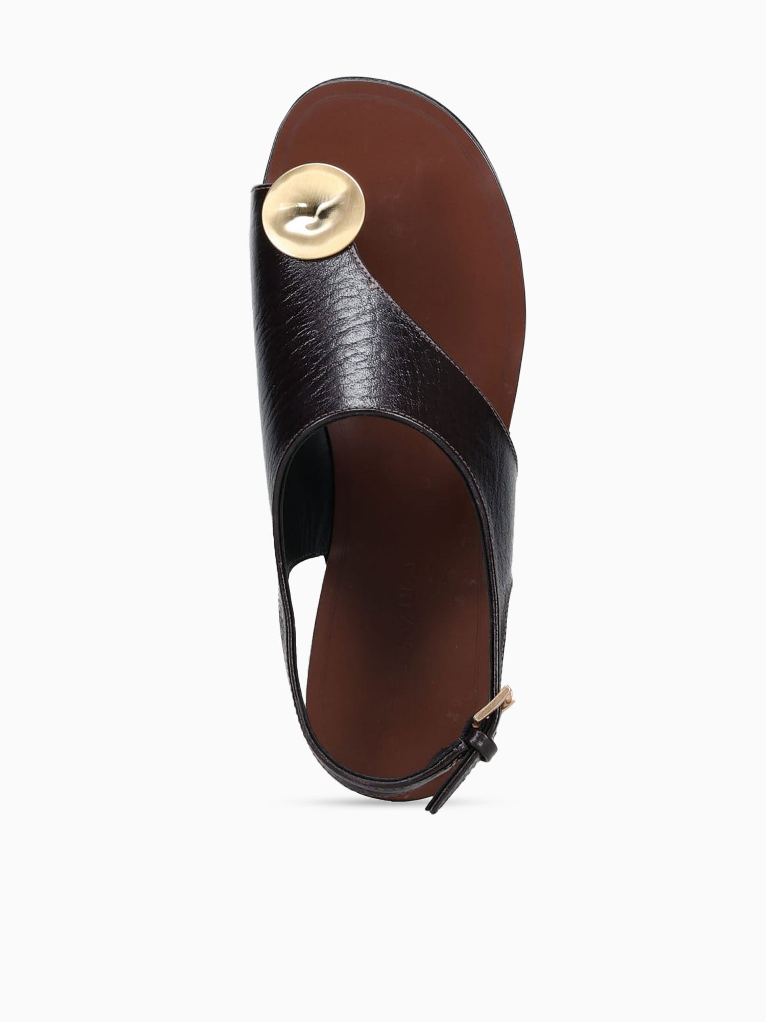 Amélie Chocolate Cracked Couro Dark Brown / 5 / M