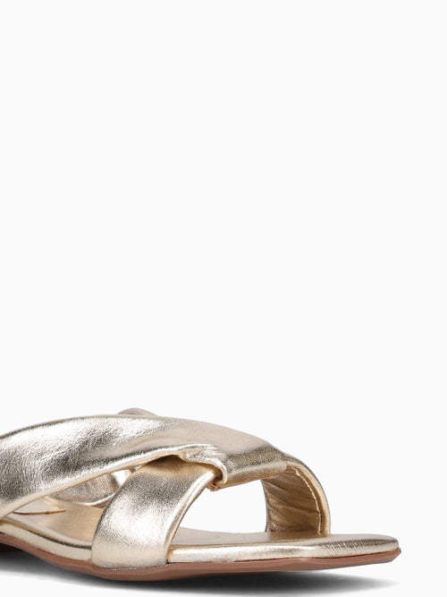Camille Ouro Light Cristal Leather Gold / 5 / M