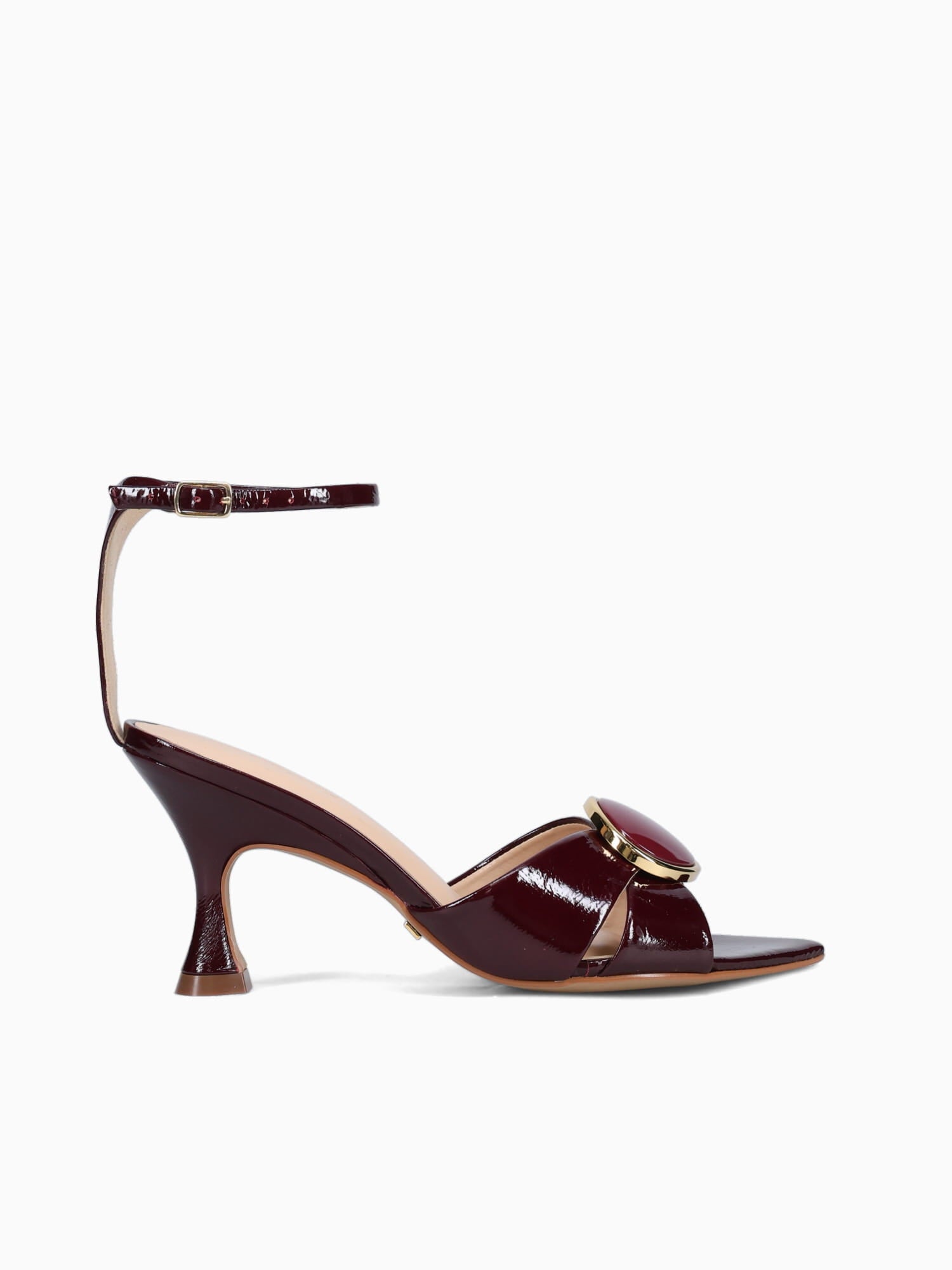 Isabellee Rubino Glossy Patent Leather Dark Pink / 5 / M