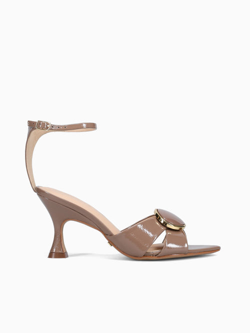 Isabellee Grigio Glossy Patent Leather Grey / 5 / M