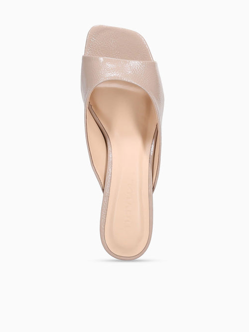 Colette Taupe Glossy Patent Taupe / 5 / M
