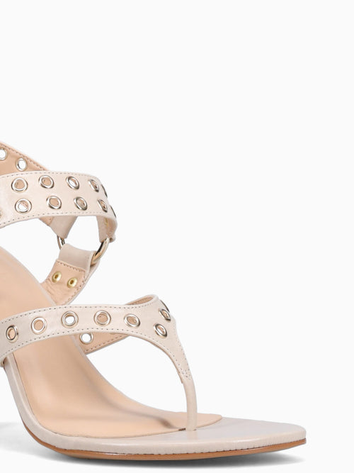 Sophiee Off White Torino Leather Off White / 5 / M