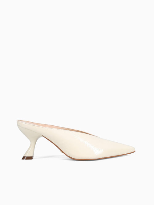 Rosalie White Glossy Patent Leather White / 5 / M