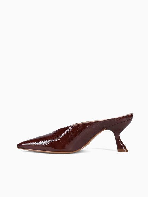 Rosalie Conhaque Glossy Patent Leather Tan / 5 / M