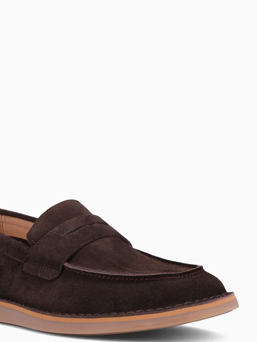 Roy Coffee Suede Brown / 7 / M