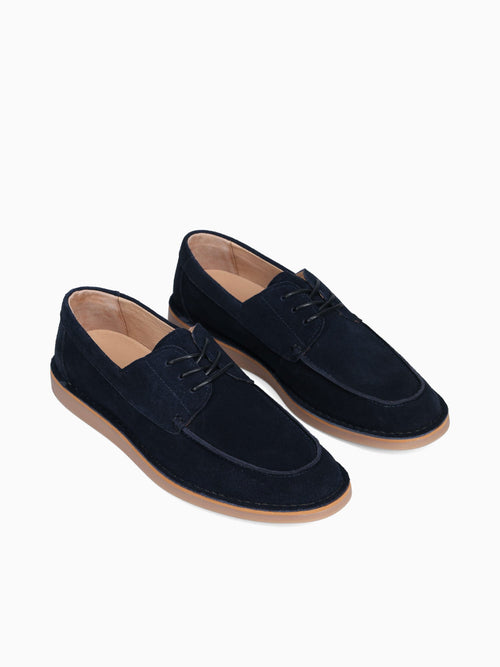 Robbie Navy Suede Navy / 7 / M