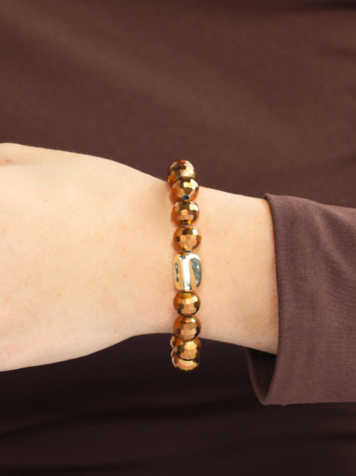 Bronze Disco Bracelet Bronze