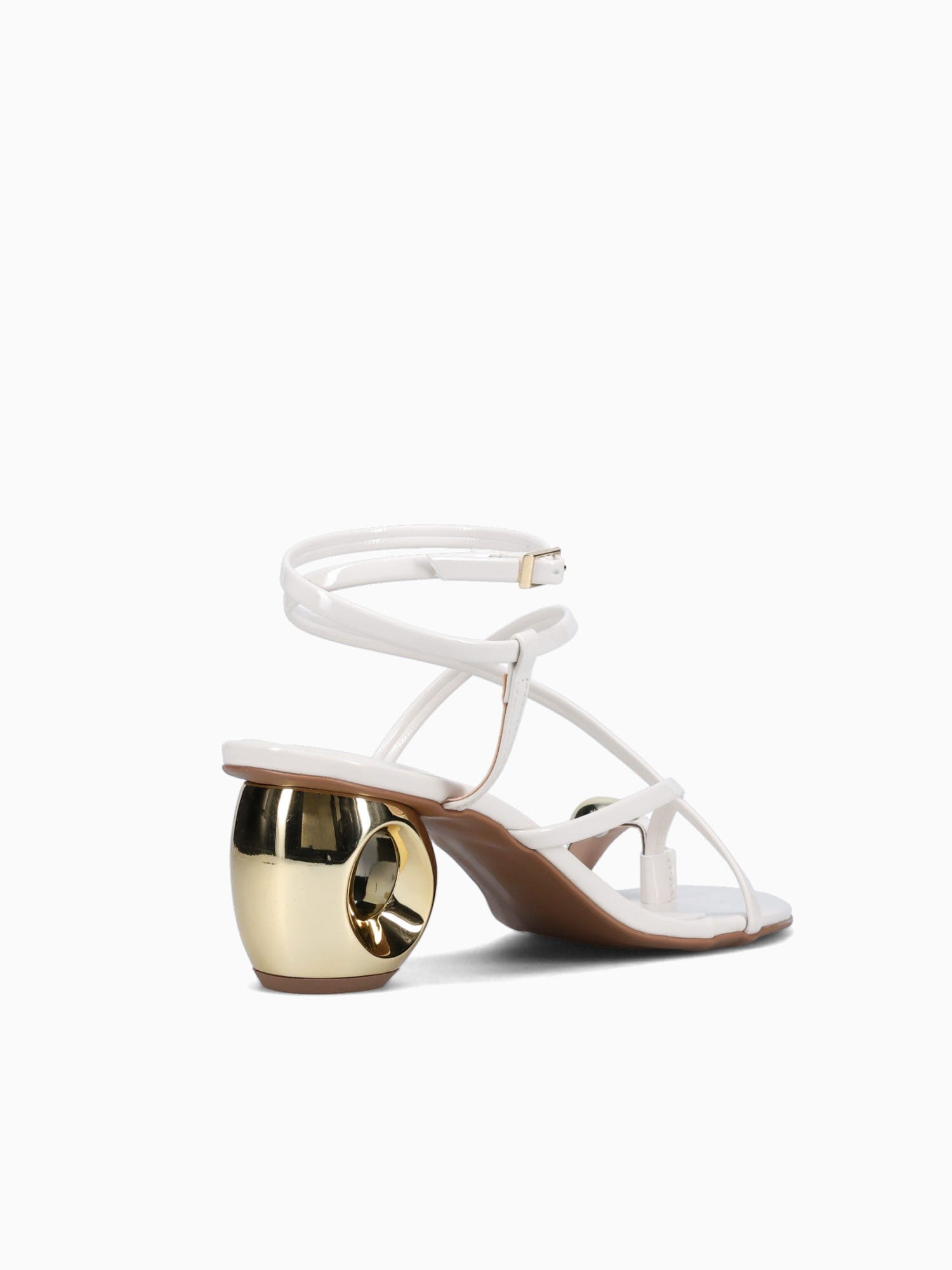 Alessia Offwhite Oro verniz Off White / 5 / M