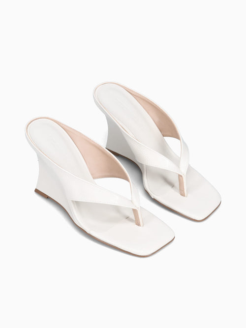 Fiorella Off White Verniz Molhado Off White / 5 / M