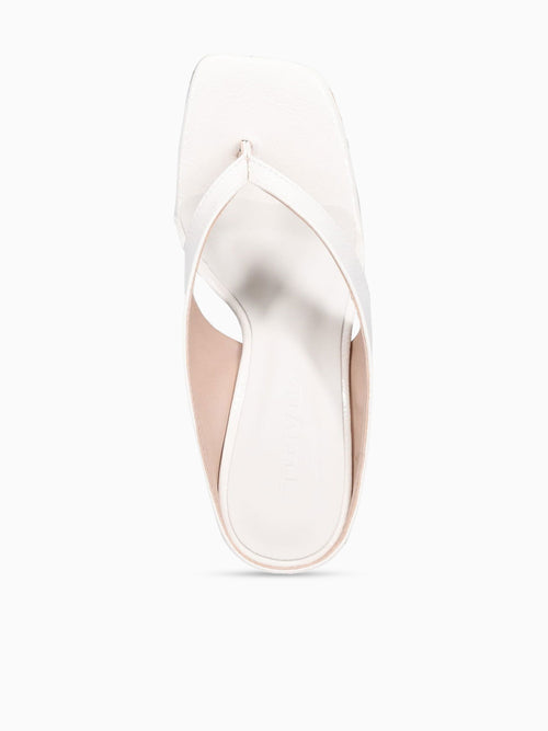 Fiorella Off White Verniz Molhado Off White / 5 / M