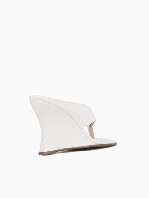 Fiorella Off White Verniz Molhado Off White / 5 / M