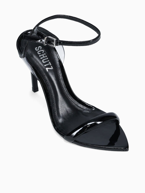 Erandi Black Transparente patent Vinil Black / 5 / M